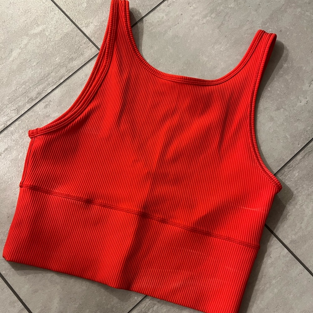 Lululemon Power Pivot Ribbed Tank Top